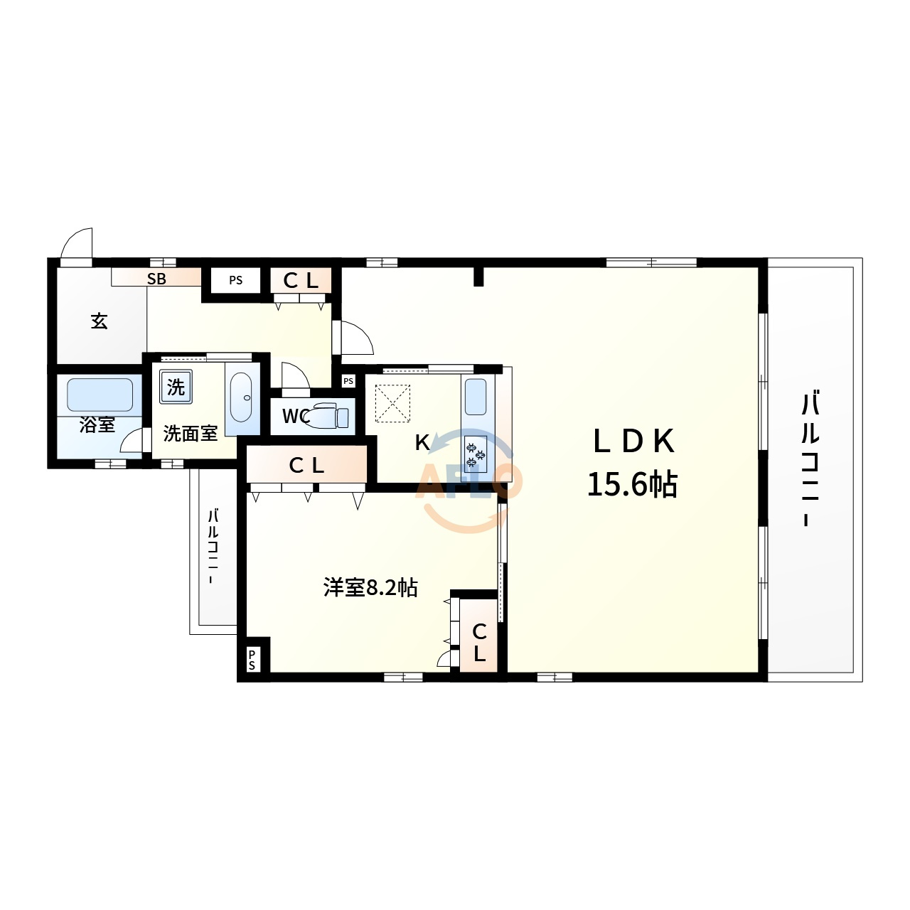 住真田山EAST　真田山小学校区の間取り|住真田山EAST　間取り