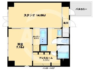 クレグラン京町堀の間取り|クレグラン京町堀　間取り