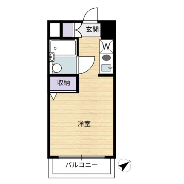 ロザール東千葉の間取り
