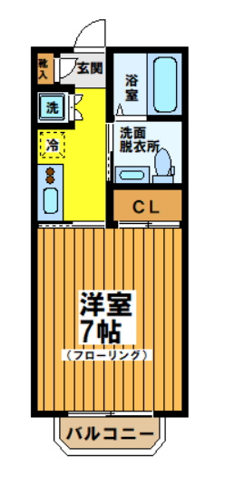 ベルドリームの間取り