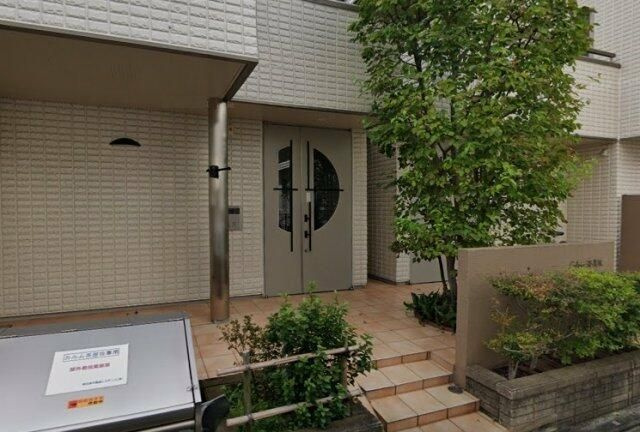 カルム茶屋坂（ＷＥＳＴ棟）のエントランス