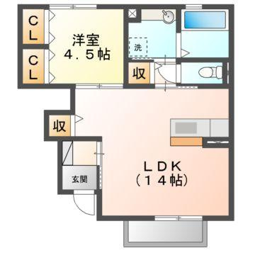 シャインピーチの間取り