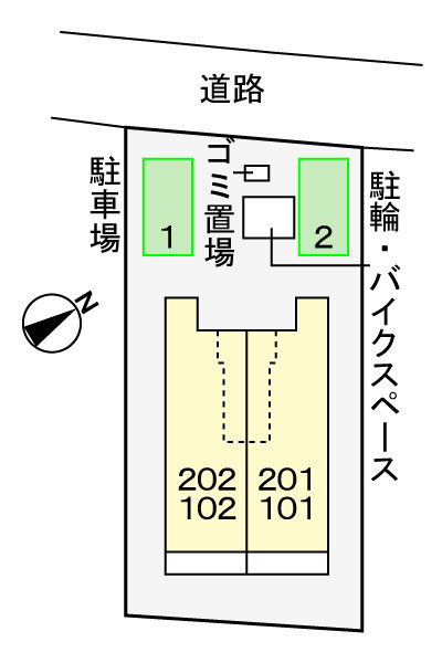 ブランドールの区画図