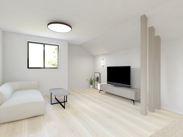 南区六ッ川2丁目戸建の居間・リビング|ご家族の時間を長く過ごすリビング。現地でしかわからない情報もあるので是非一度ご見学下さい。