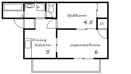 アーバン保城の間取り