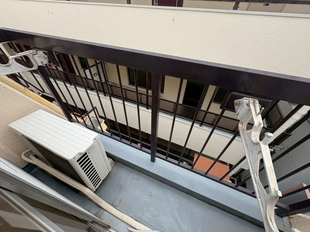 永手コスモハイツのバルコニー