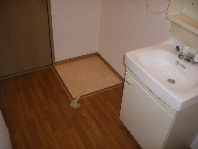 芦屋市春日町の賃貸マンションの洗面所