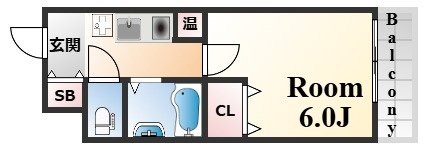 エスペランサ御影の間取り