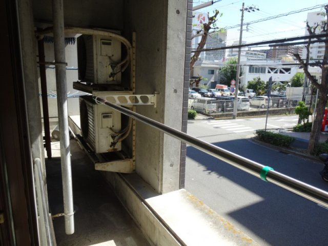 アコーズタワー神戸イーストのバルコニー