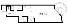 神戸市東灘区本山中町４丁目の賃貸マンションの間取り