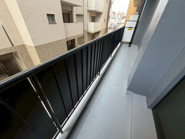 神戸市東灘区甲南町４丁目の賃貸マンションのバルコニー