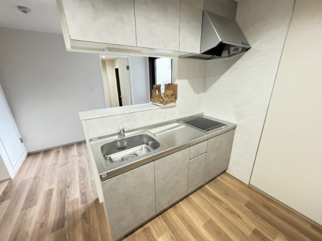 神戸市東灘区甲南町４丁目の賃貸マンションのキッチン
