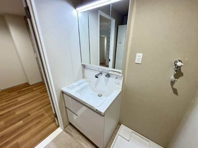 神戸市東灘区甲南町４丁目の賃貸マンションの洗面所