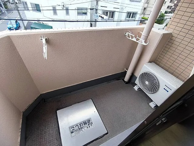 神戸市東灘区住吉宮町６丁目の賃貸マンションのバルコニー