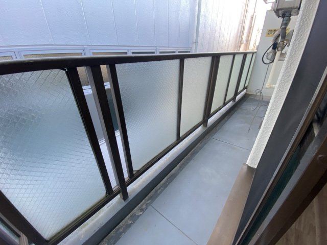 神戸市東灘区御影塚町２丁目の賃貸マンションのバルコニー
