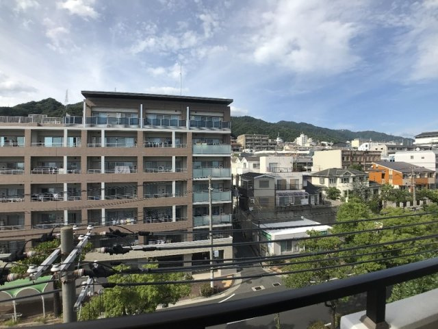 神戸市中央区坂口通５丁目の賃貸マンションの展望