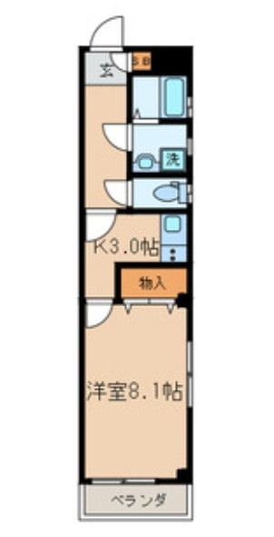 リトルズ篠崎の間取り|間取りです。