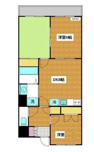 パレドール和弘の間取り|間取りです。