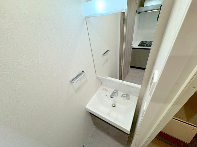 プランドール新北野の独立洗面台