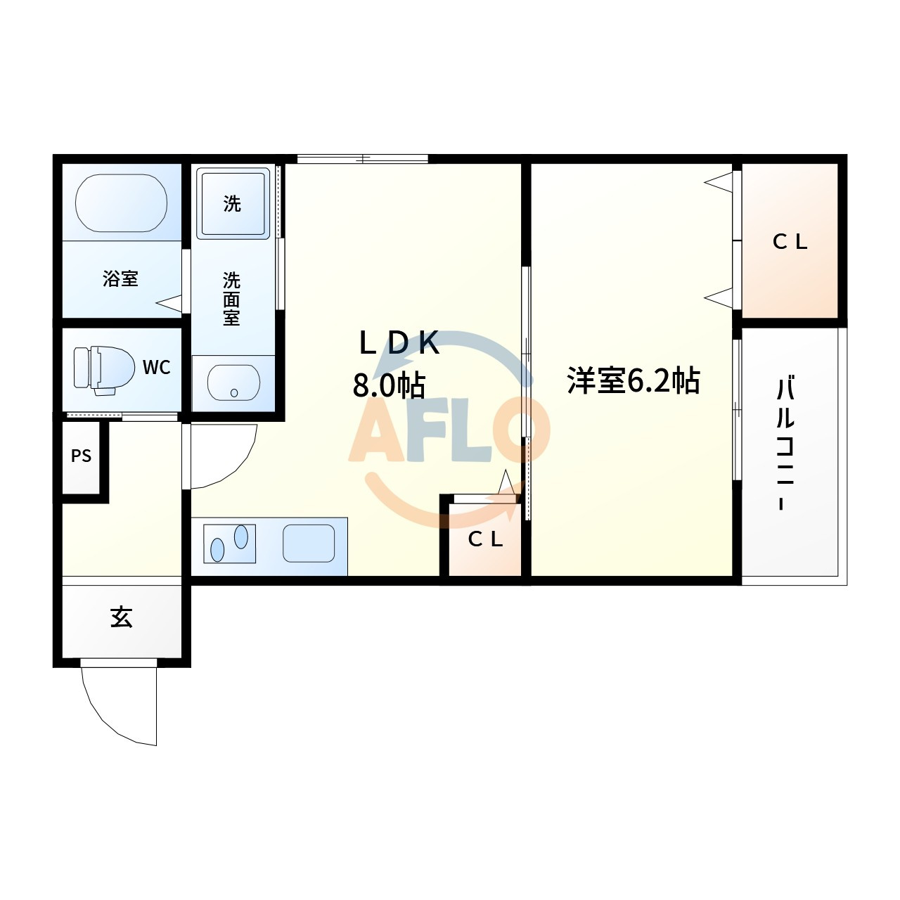 アート大正の間取り|アート大正　間取り