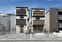 尼崎市神田中通8丁目新築一戸建ての画像