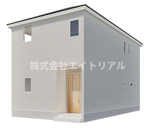 可児市下恵土　第9　新築戸建　全4棟の外観パース|外観イメージ