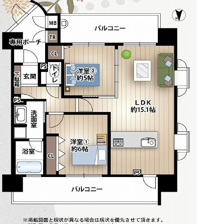 【間取り】