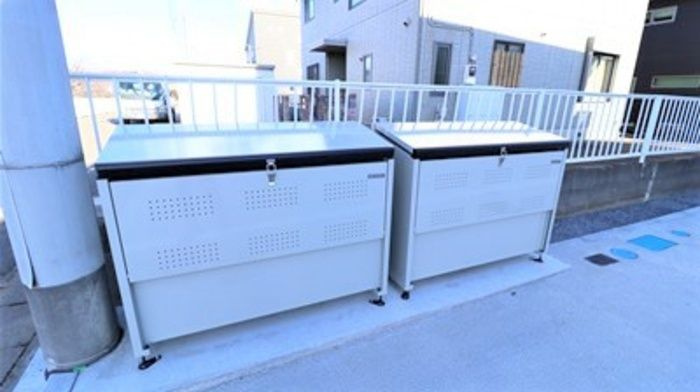 コーポプルメリアのその他共用部分|ゴミ置き場です