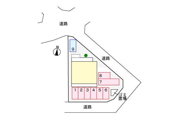 【駐車場】タートル・ソレイユ