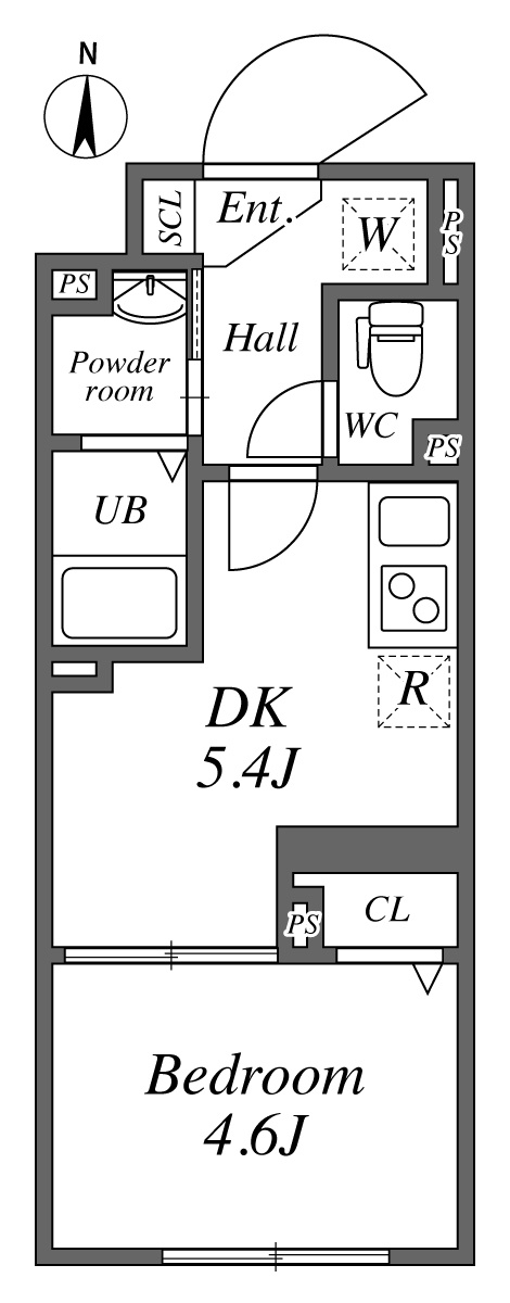 ADW Residence両国の間取り