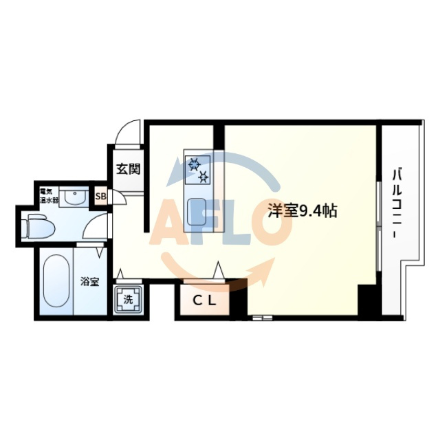 HARBEST AWAZA RIVER SIDEの間取り|HARBEST AWAZA RIVER SIDE　間取り