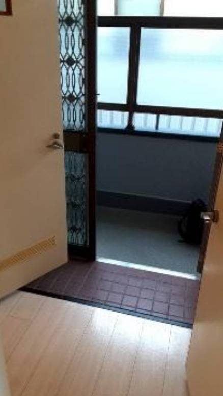 ECRUⅡの玄関