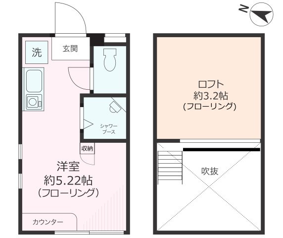 プレシャス白山の間取り