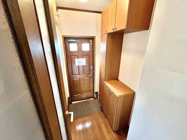 ラベンダーの玄関