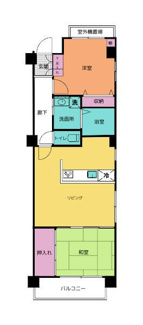 【間取り】 | セント・マジョーレ | 間取りです。