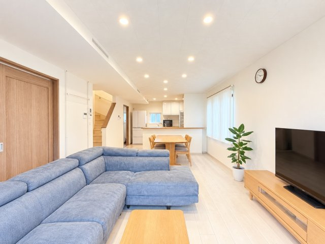 鹿嶋市高天原中古戸建の居間・リビング