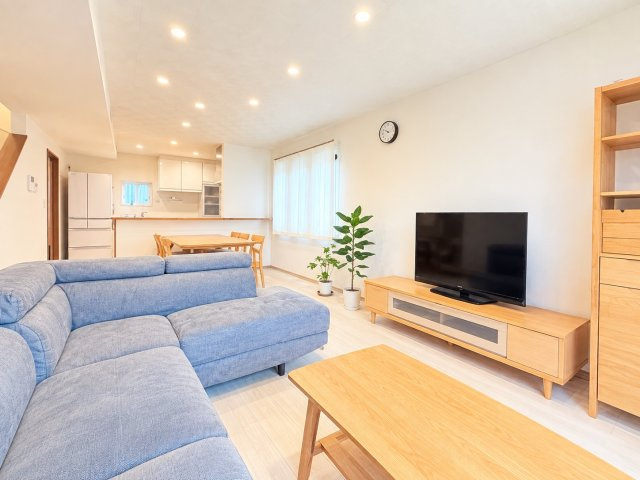 鹿嶋市高天原中古戸建の居間・リビング