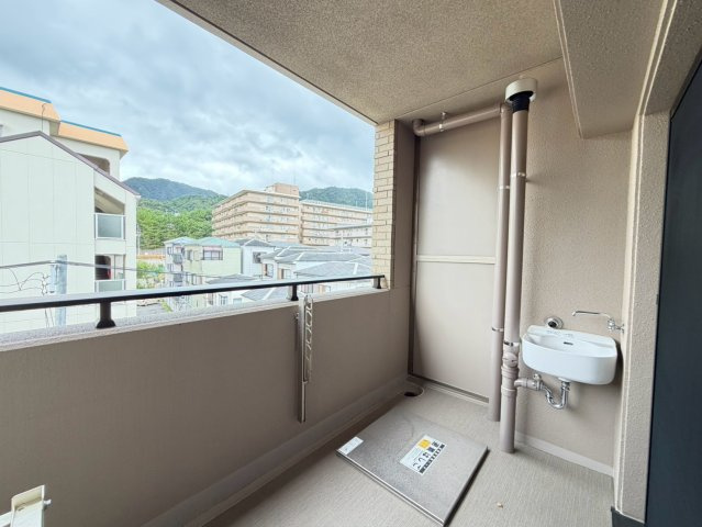パークシュロス芦屋のバルコニー