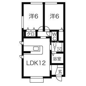 【間取り】 | アビターレＣ