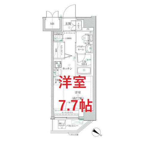 【間取り】 | クラリッサ川崎ソレイユ