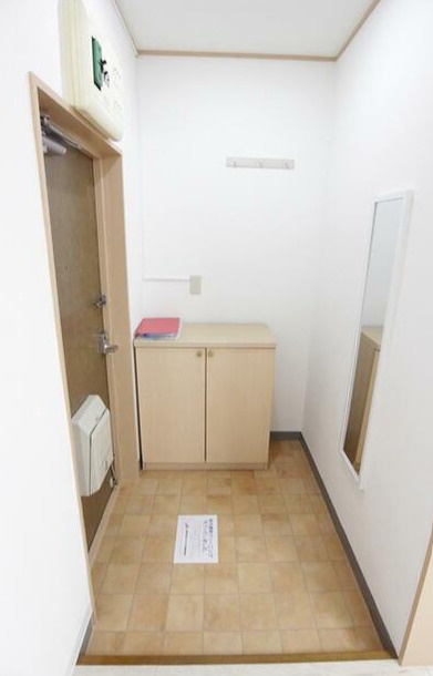 深大寺グリーンハイツの玄関