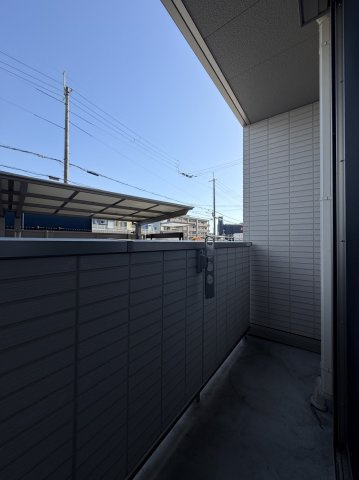 Clashist常磐町のバルコニー