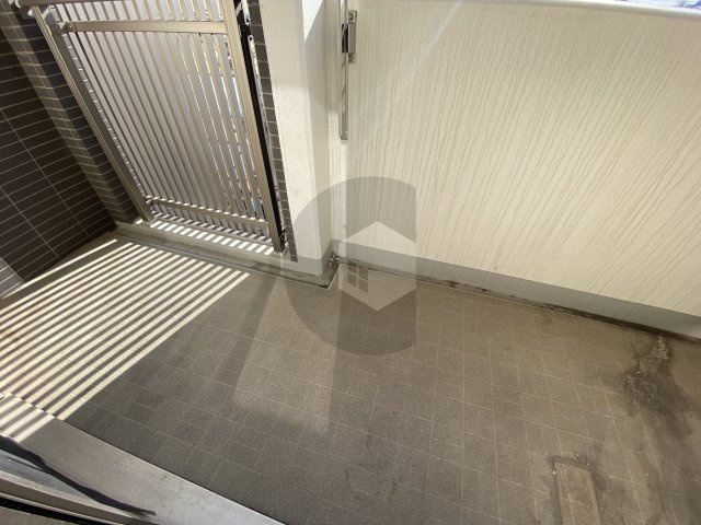 グランガーデン足代新町のバルコニー
