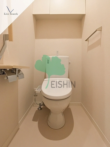 パークヴィラ博多のトイレ|清潔感のあるトイレです。