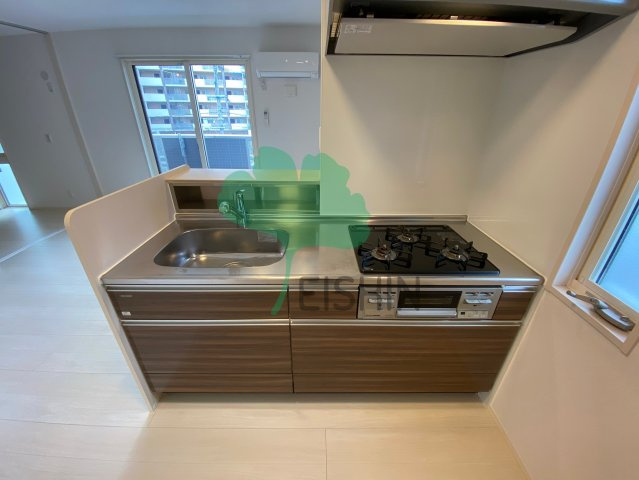 D-room博多駅南2番館(ディールーム博多駅南2番館)のキッチン|シンプルな清潔感のあるキッチンです！