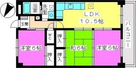 エクセレント36の間取り