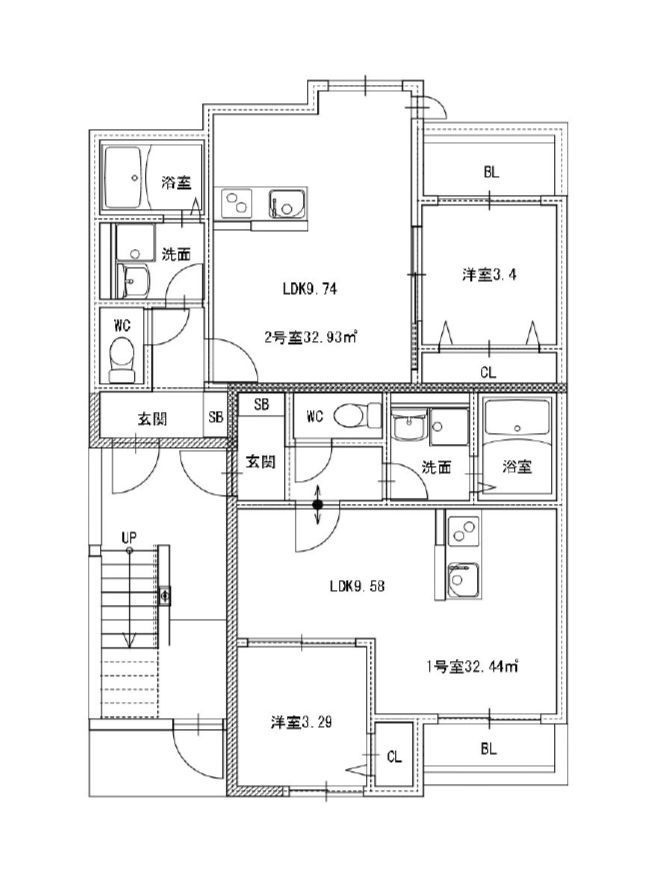 Riva春日光町の間取り