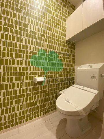 メゾンQのトイレ|清潔感のあるトイレです。