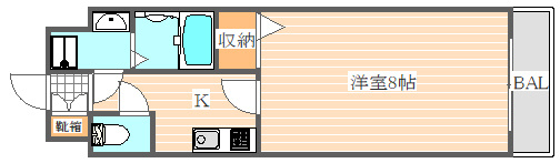 レジデンシャルヒルズ博多南の間取り|使いやすい間取りです。