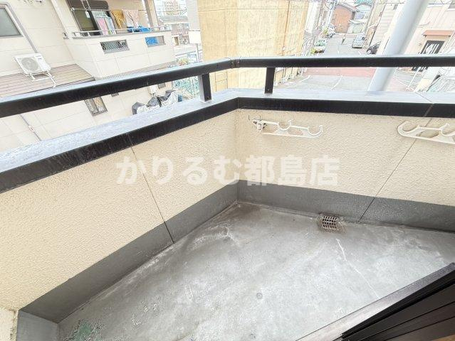 ベルモントマンションのバルコニー
